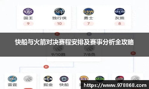 快船与火箭对决赛程安排及赛事分析全攻略